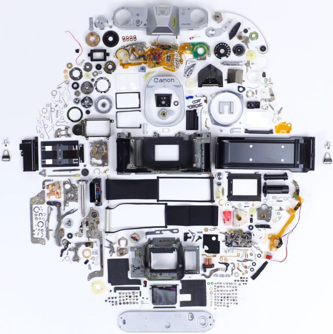 Canon AE 1 Exploded View 10