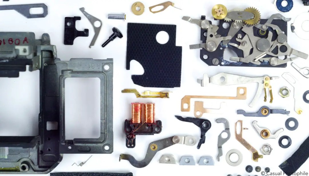 Canon AE 1 Exploded View 4